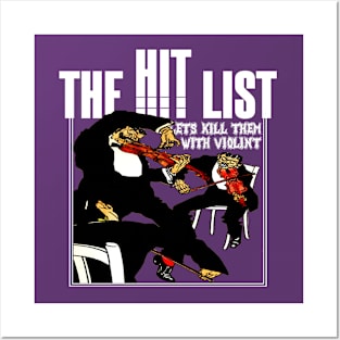 The Hit List Youtube - Funny Vintage Posters and Art